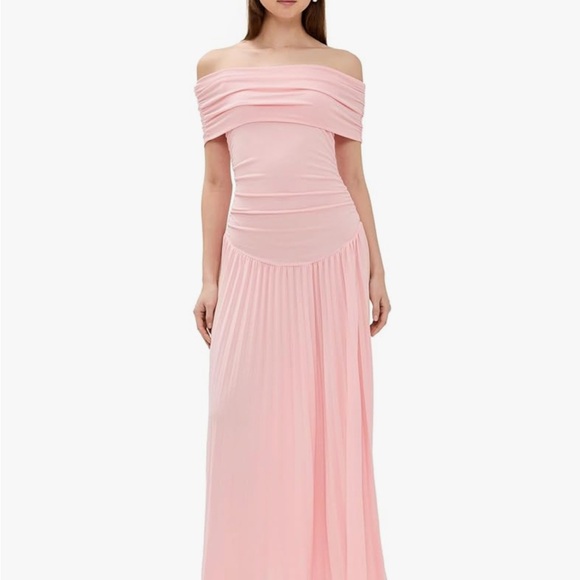 Lioness Strapless Blush Pink Gown - Picture 1 of 2